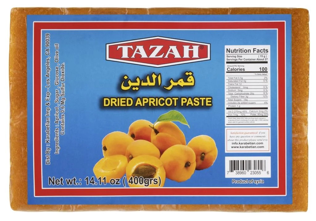 Tazzah Dried Apricot 400 GM