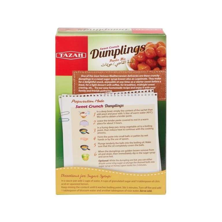 Tazah Dumplings Mix 500 GM