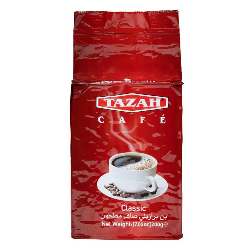 Tazah Plain Vacuum Coffee 200 GM