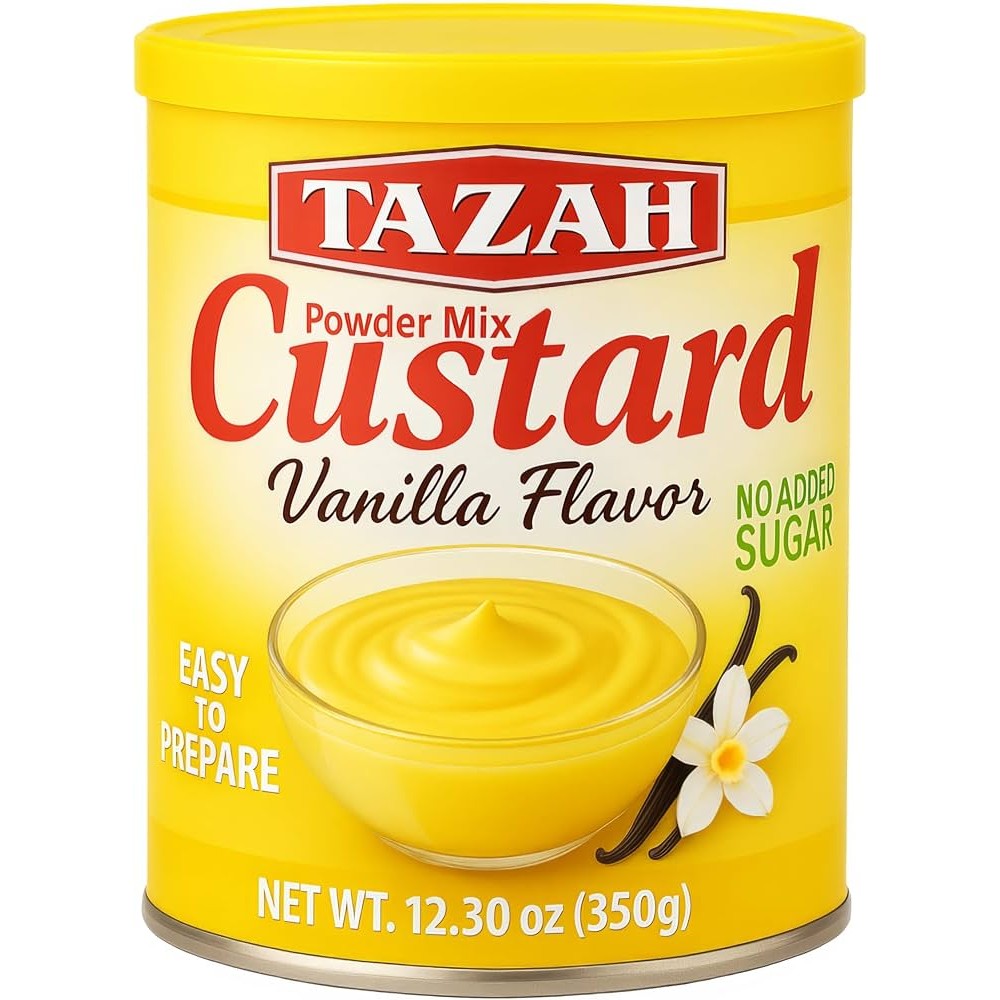 TAZAH CUSTARD VANILLA 350 GM