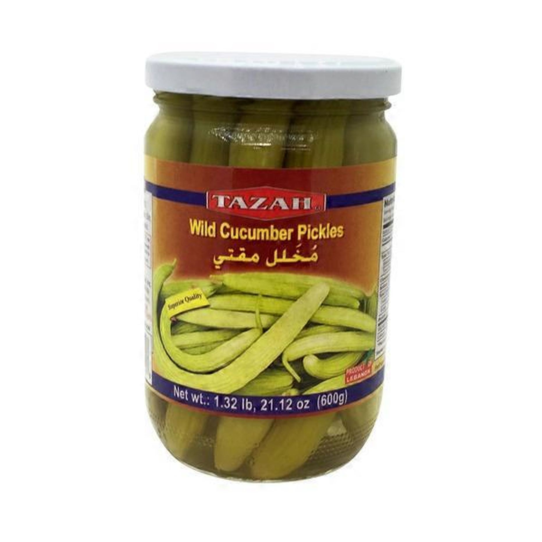 TAZAH WILD CUCUMBER PICKLE 21.12 OZ