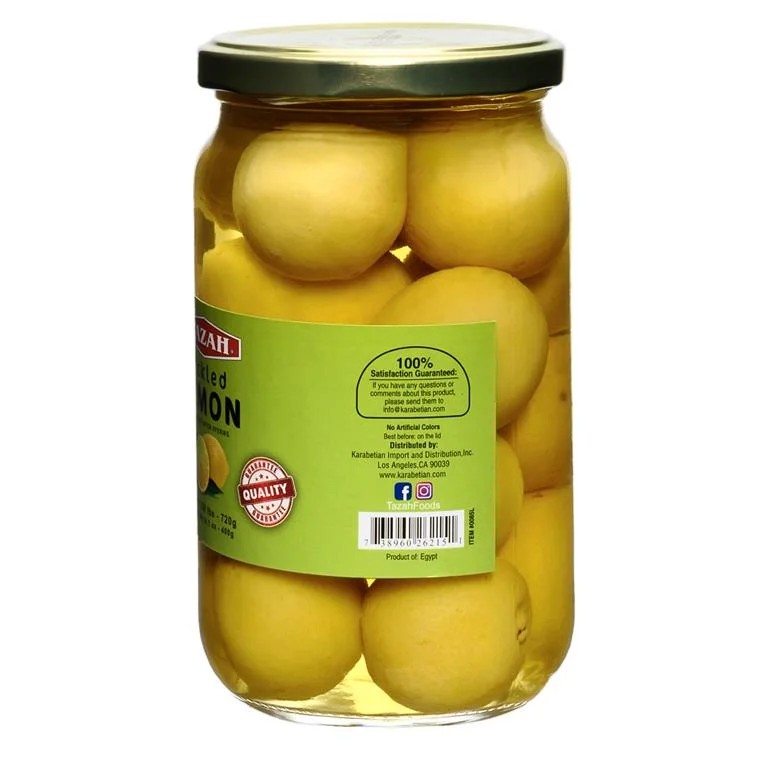 Tazah Lemon Pickle 1 LBS