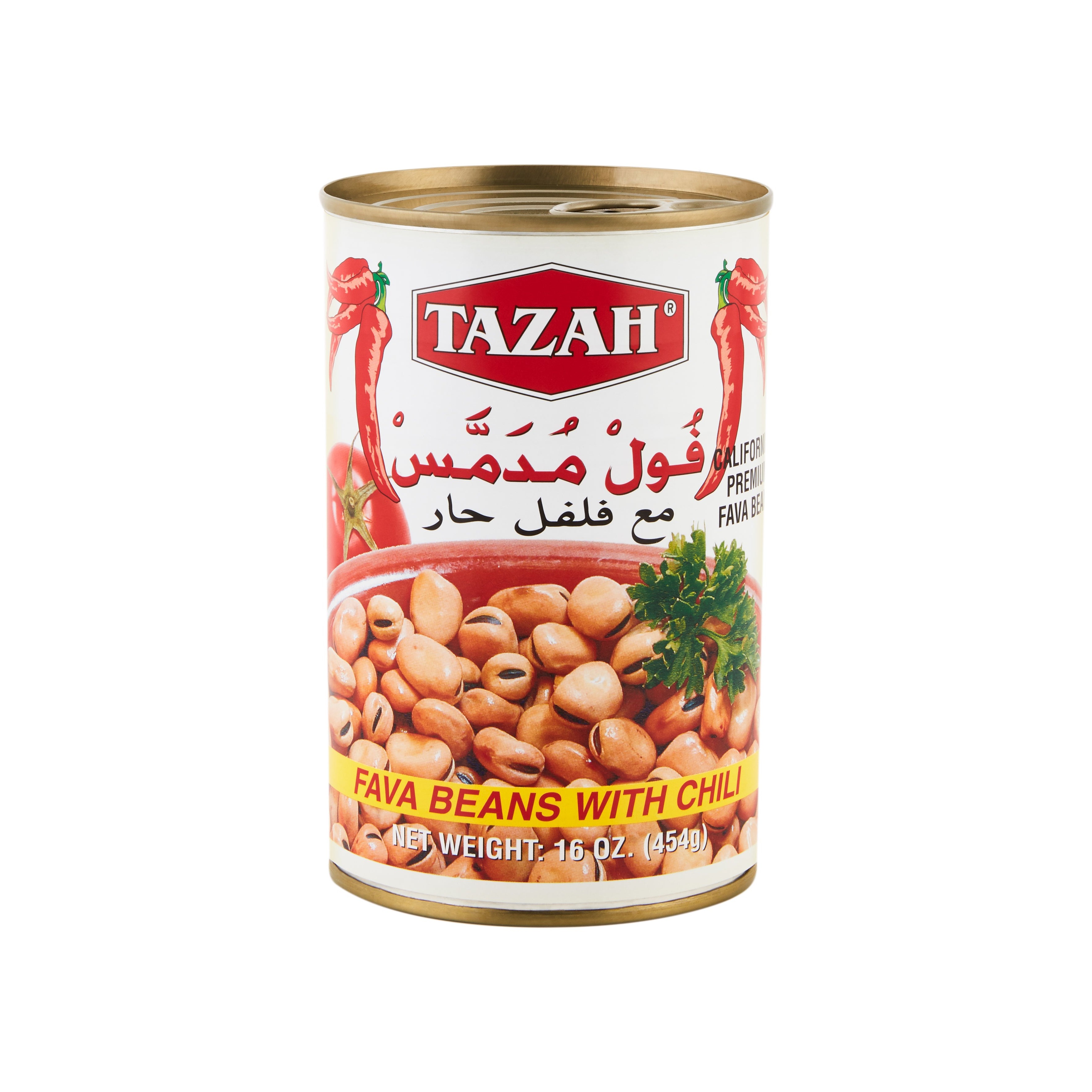 Tazah Fava Chili 16 OZ