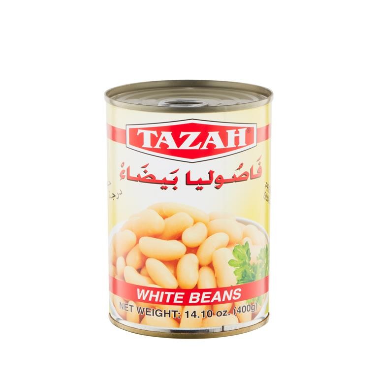 TAZAH WHITE BEANS 400 GM
