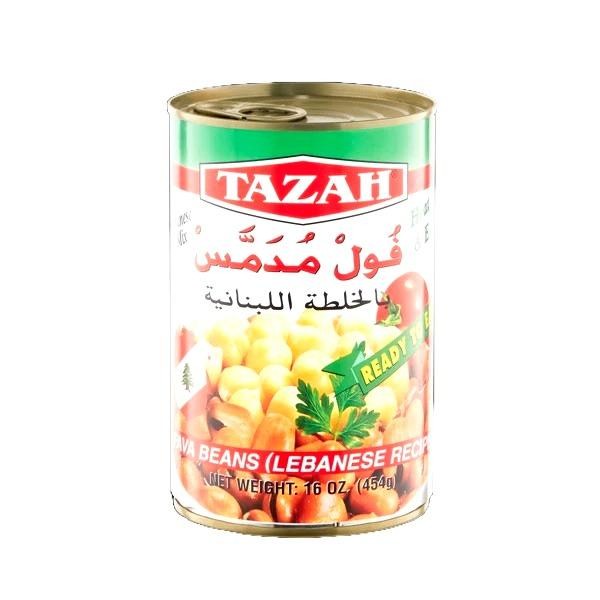 TAZAH BROAD BEANS 454 GM