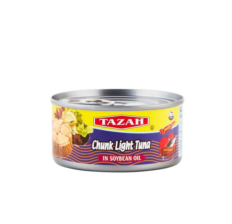 Tazah Tuna Soybean Oil 6.5 OZ