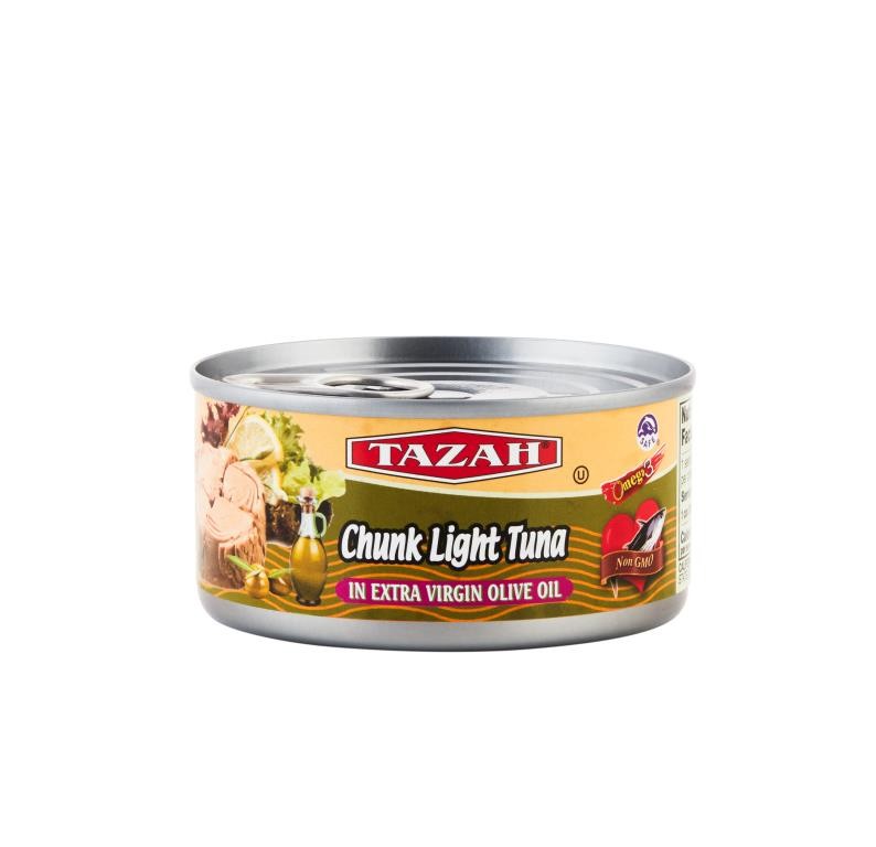 TAZAH CHUNK TUNA IN OLIVE OIL 6.5 OZ