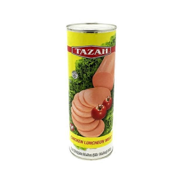 CHICKEN LUNCHEON MEAT TAZAH 1 LBS
