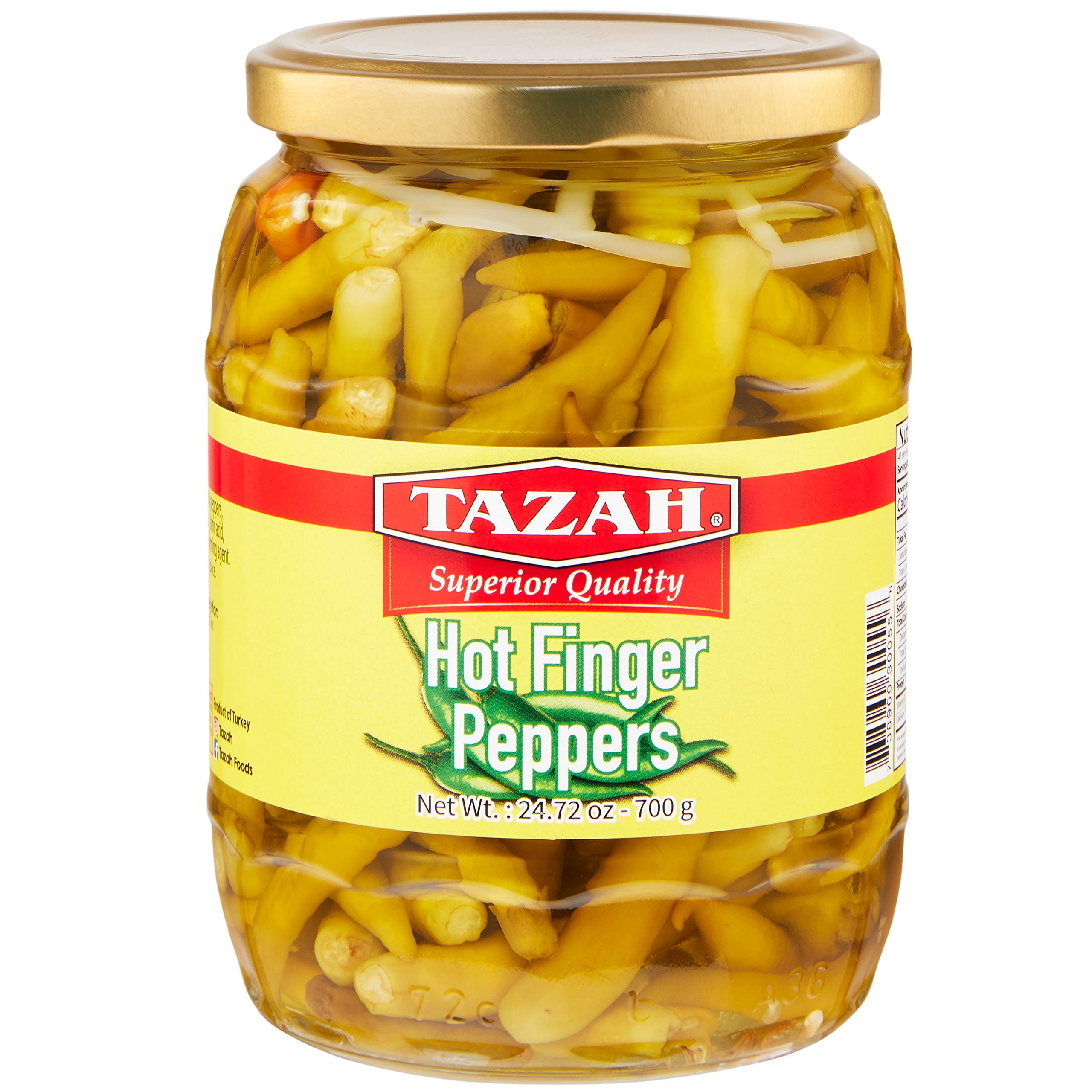 Tazah Hot Finger Peppers 700 GM