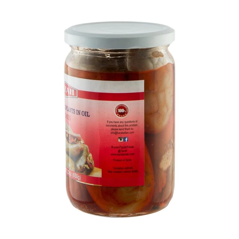 Tazah Roasted Eggplant 650 GM
