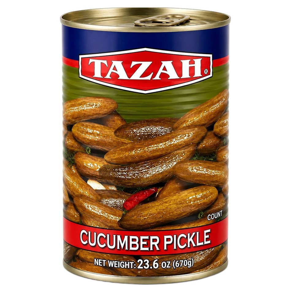 TAZAH CUCUMBER PICKLE IN TIN 23.6 OZ