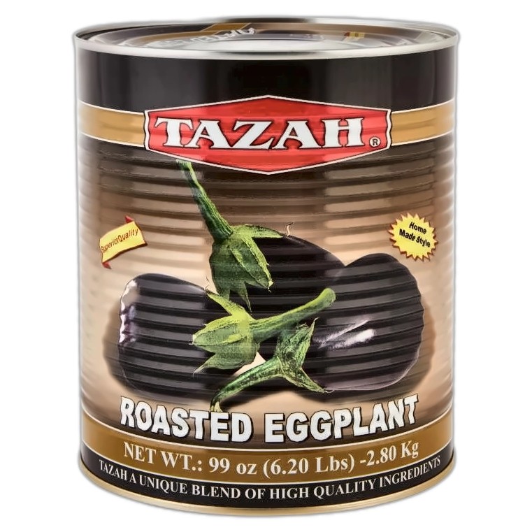 TAZAH ROASTED EGGPLANT 6.2 LBS