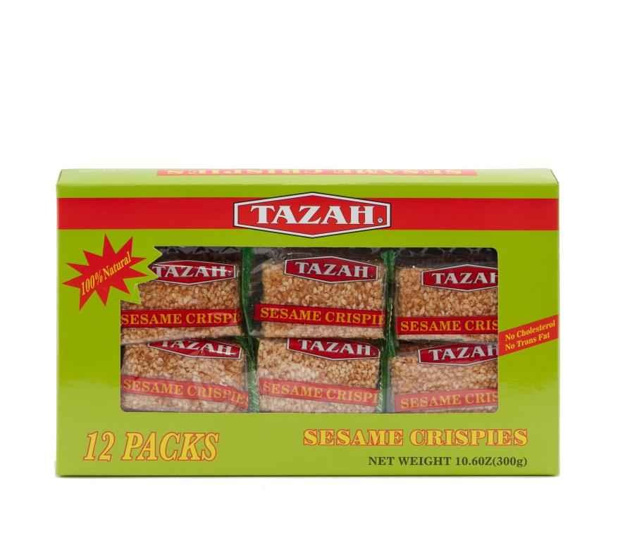 TAZAH  SESAME CRISPIES 300 GM