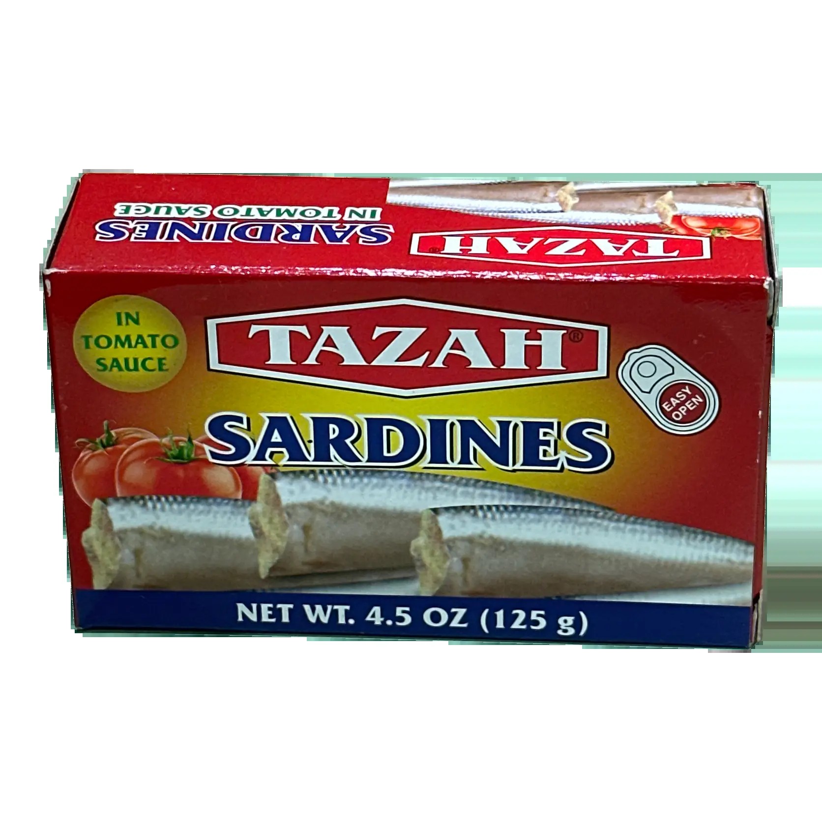 TAZAH SARDINE IN TOMATO SAUCE 4.5 OZ
