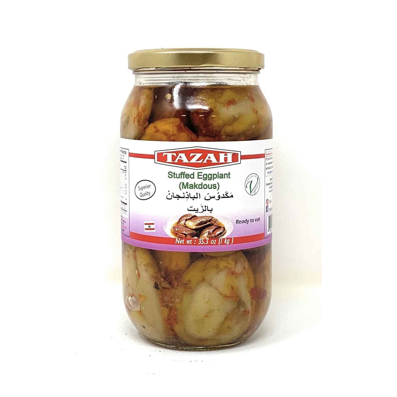 Tazah Stufed Eggplant Oil 1.3 KG