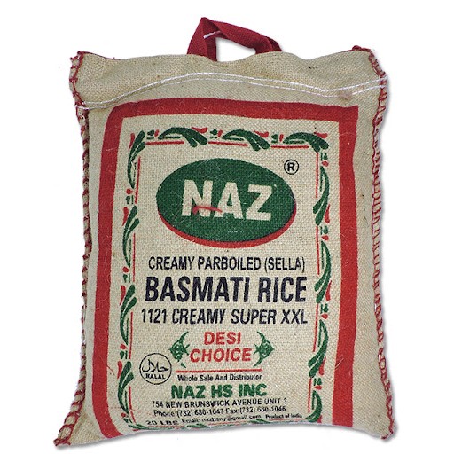 Naz Jas Ine Rice 20 LBS