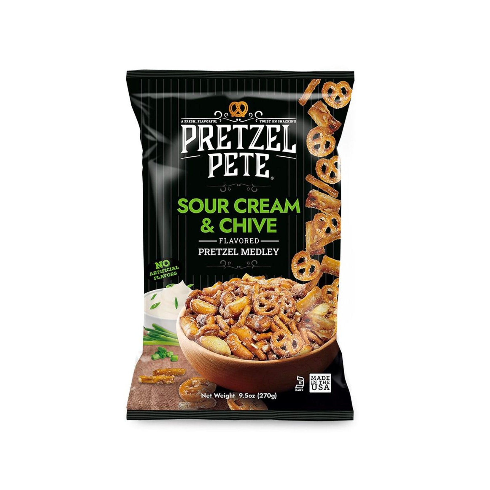 PRETZEL PETE SC&CHIVE MEDLEY 1 PACK