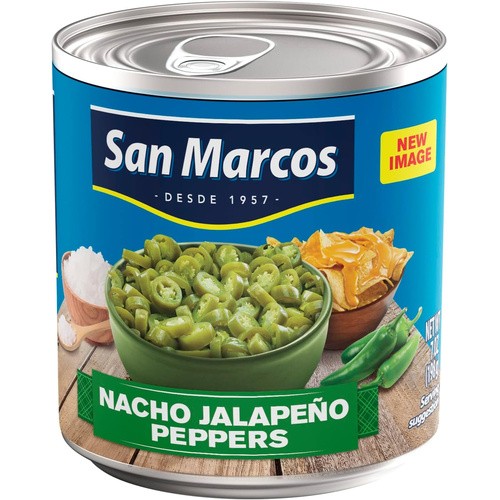SAN MARCOS CRUCHY NACHO JALAPENOS        7.4 OZ