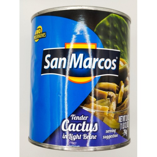 SAN MARCOS CACTUS TENDER IN LT BRINE     100 OZ