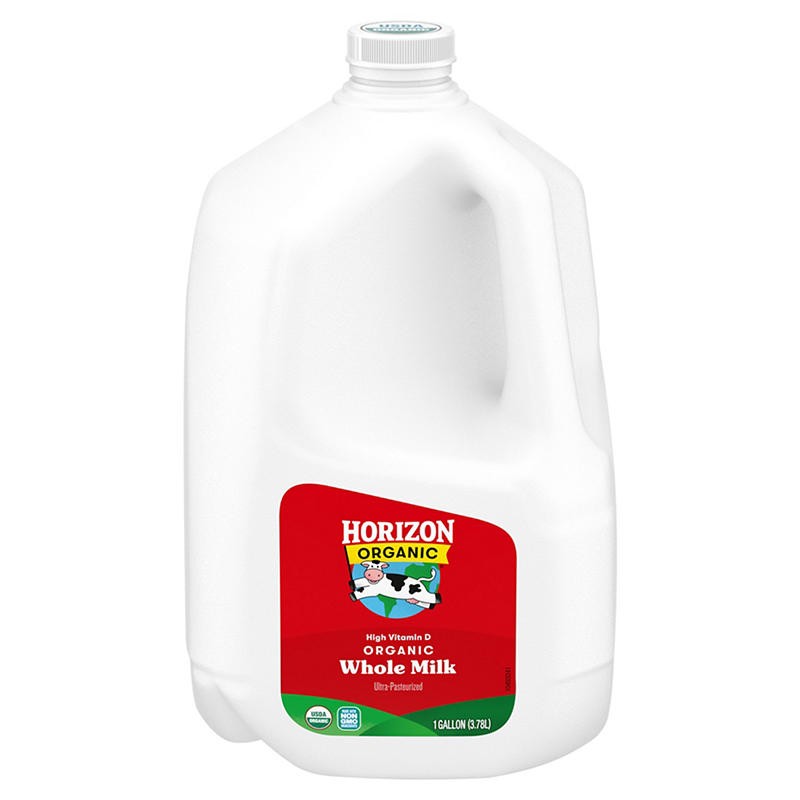HORIZON ORGANIC WHOLE MILK 1 GALLON