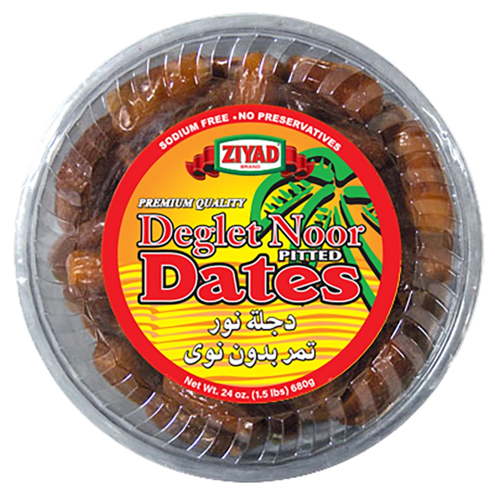 ZIYAD NOOR PITTED DATES TUNISIAN 680 GM