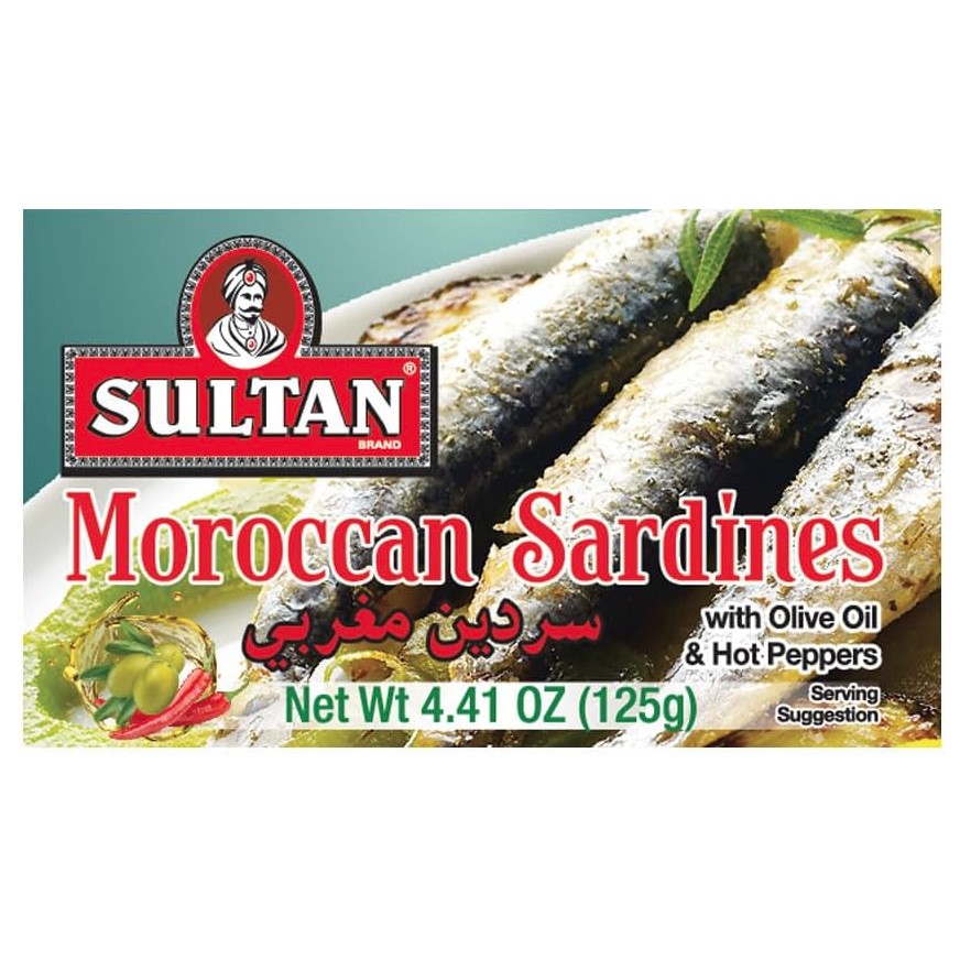 Sultan Hot Olive Sardin