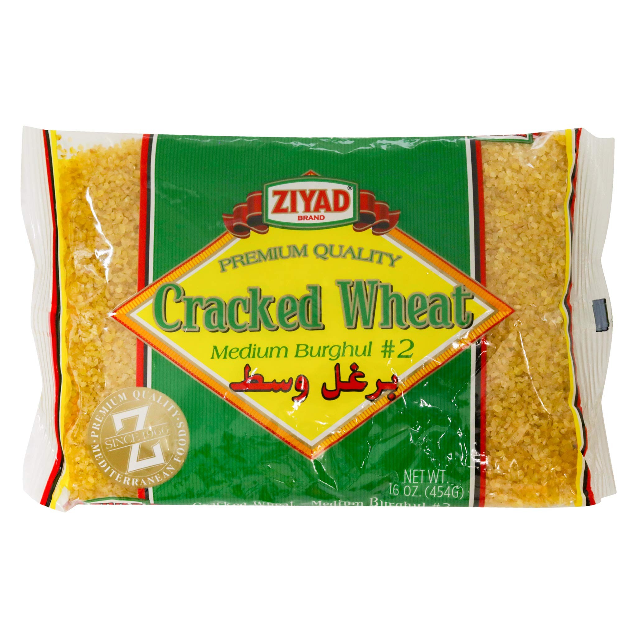 ZIYAD CRACKED WHEAT #2 16 OZ