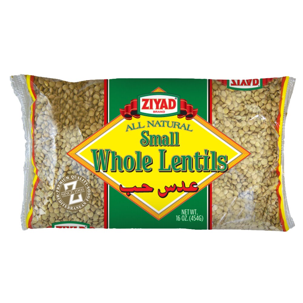ZIYAD SMALL LENTILS 16 OZ