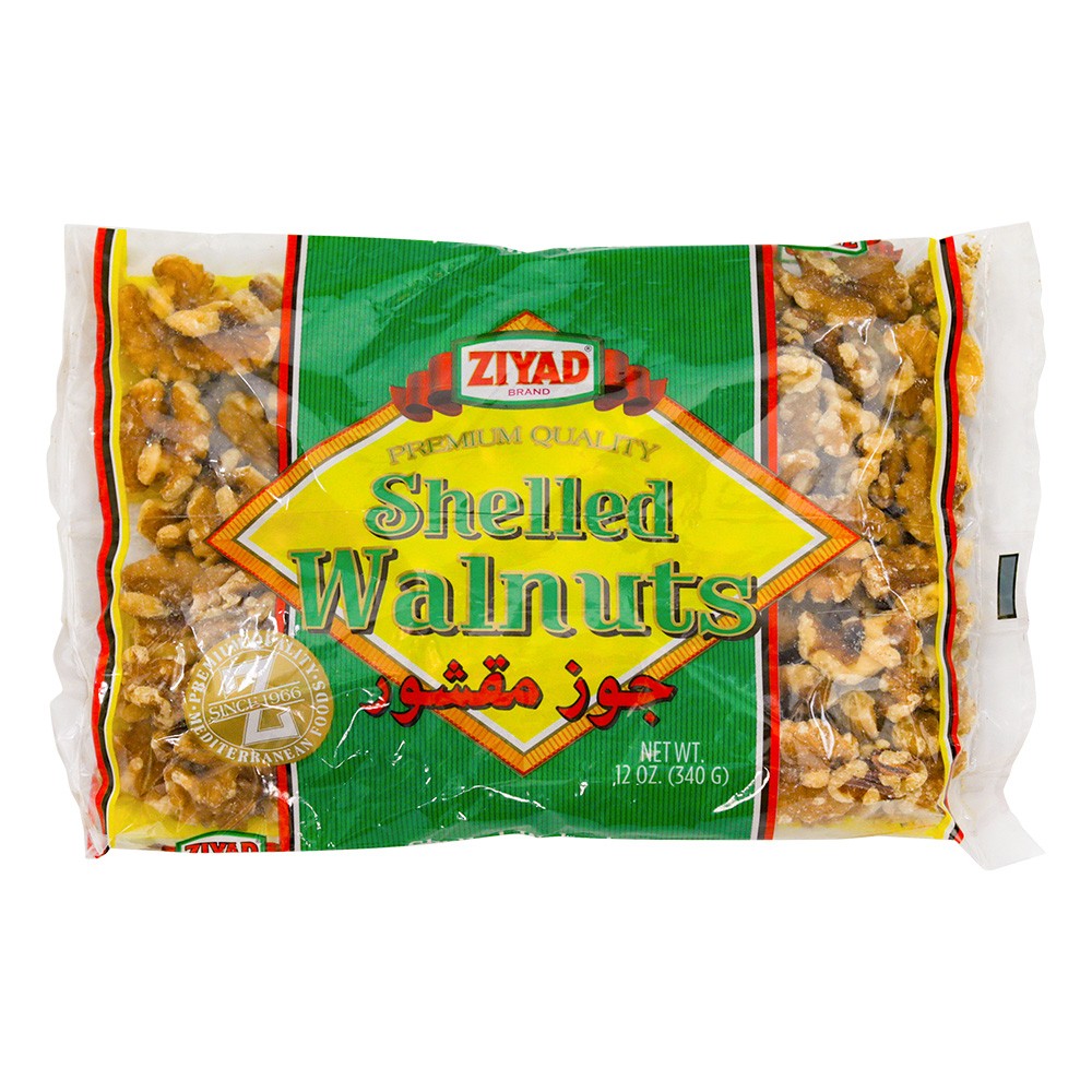 Ziyad Shelled Walnuts 12 OZ 12 OZ