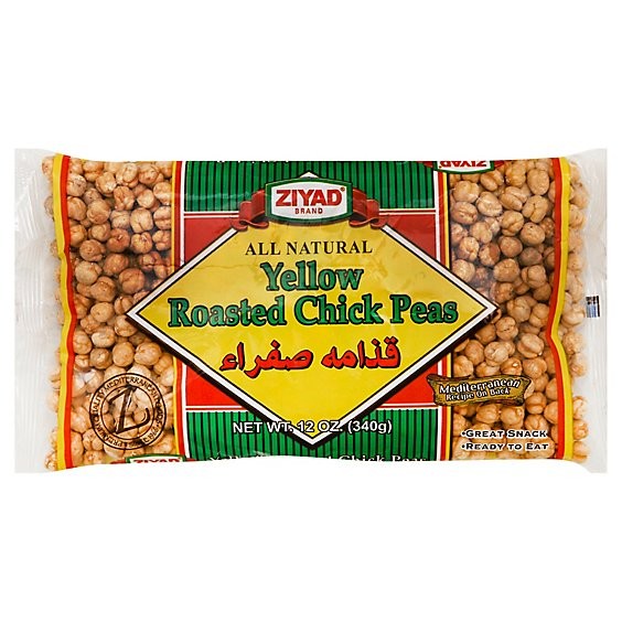 ZIYAD ROASTED CHICK PEAS 12 OZ