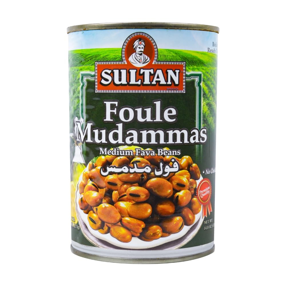 SULTAN FAVA BEANS CAN 14 OZ