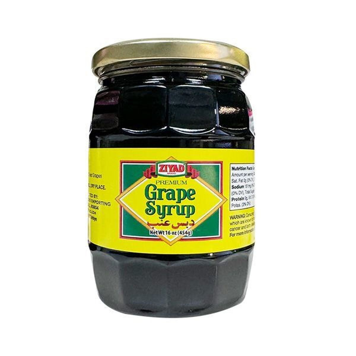 ZIYAD GRAPE SYRUP 16 OZ