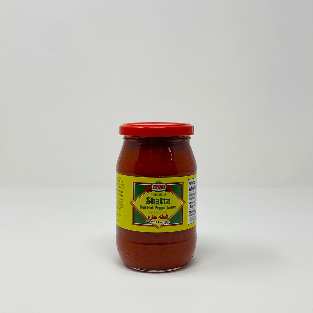 ZIYAD SHATTA RED HOT PEPPER SAUCE 370 GM