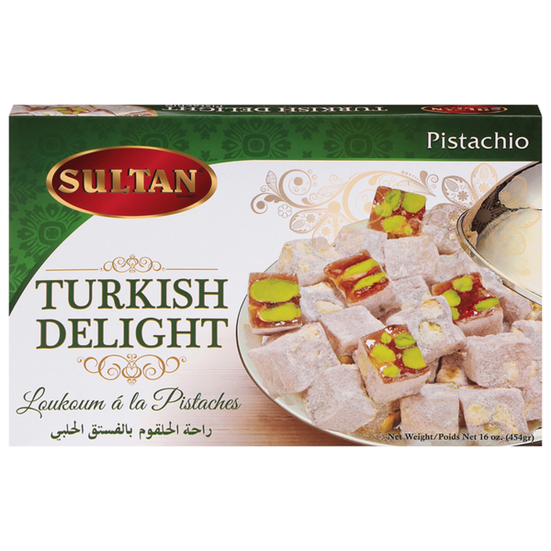 Sultan T. Delight Pistachio 16 OZ