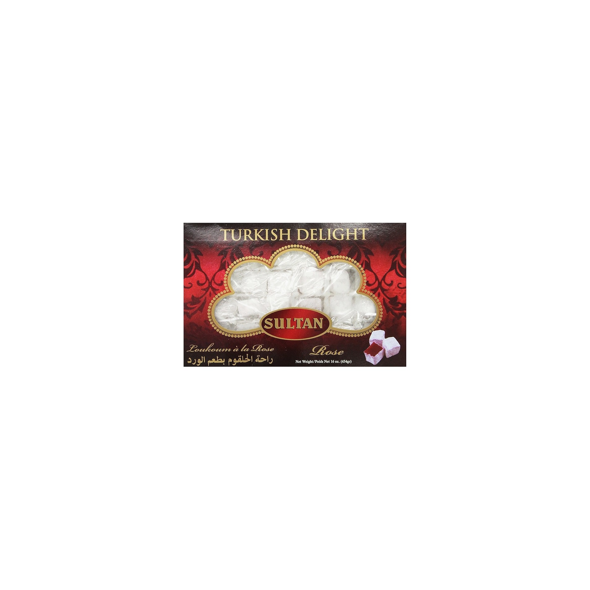 SULTAN TURKISH DELIGHT ROSE 16 OZ