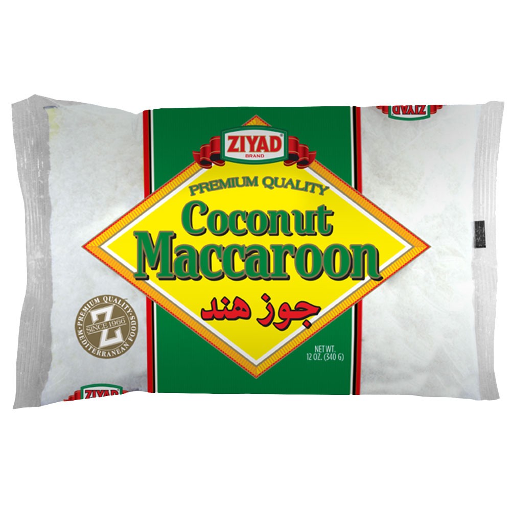 COCONUT   ZIYAD COCONUT MACAROON 0.75 LBS