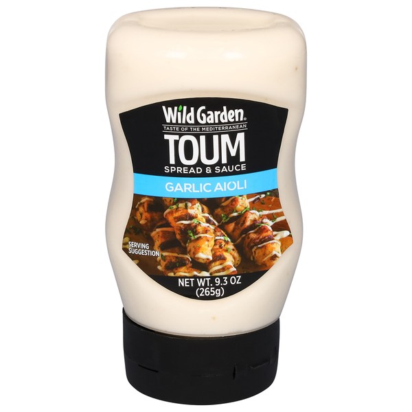 WILD GARDEN TOUM SPREAD GARLIC SAUCE 265 GM