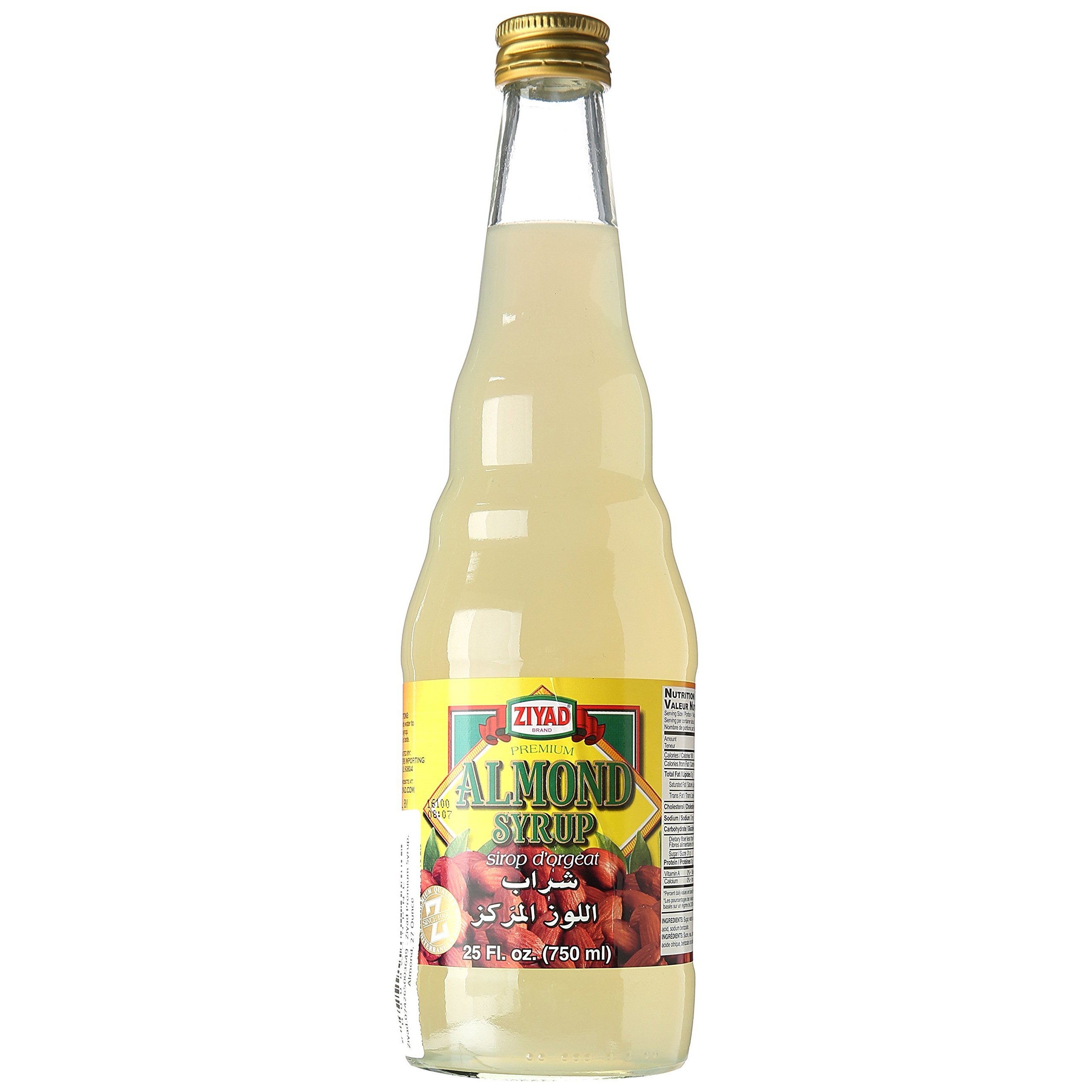ZIYAD ALMOND FLAVOR SYRUP 27 OZ