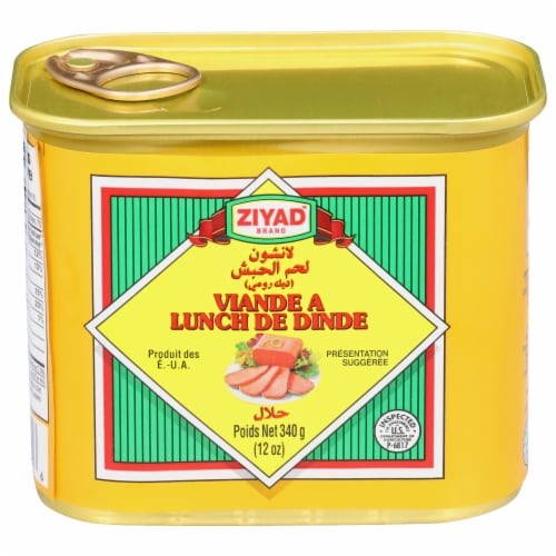 ZIYAD TURKEY LUNCHEON MEAT 12 OZ