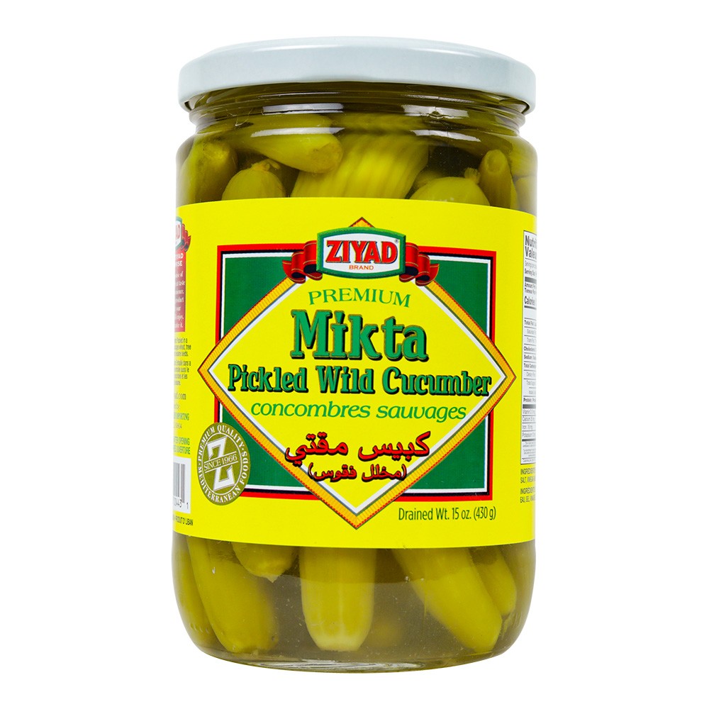ZIYAD PICKLED WILD CUCUMBER 15 OZ