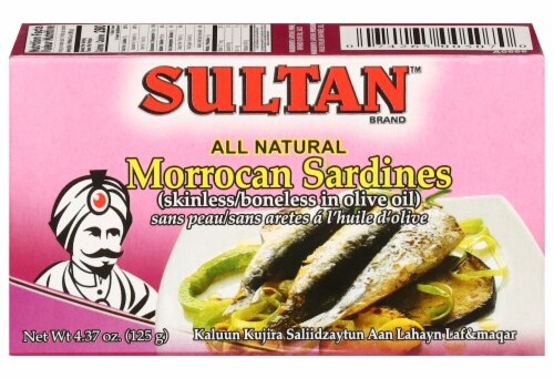 SULTAN SARDINES SL/BL IN OLIVEOIL 0.27 Lbs