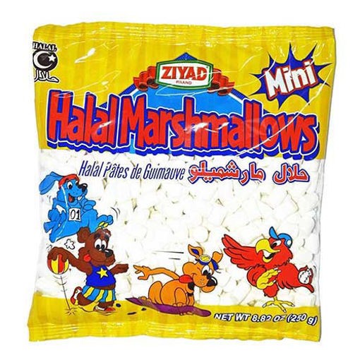 ZIYAD HALAL MARSHMALLOWS MINI 250 GM