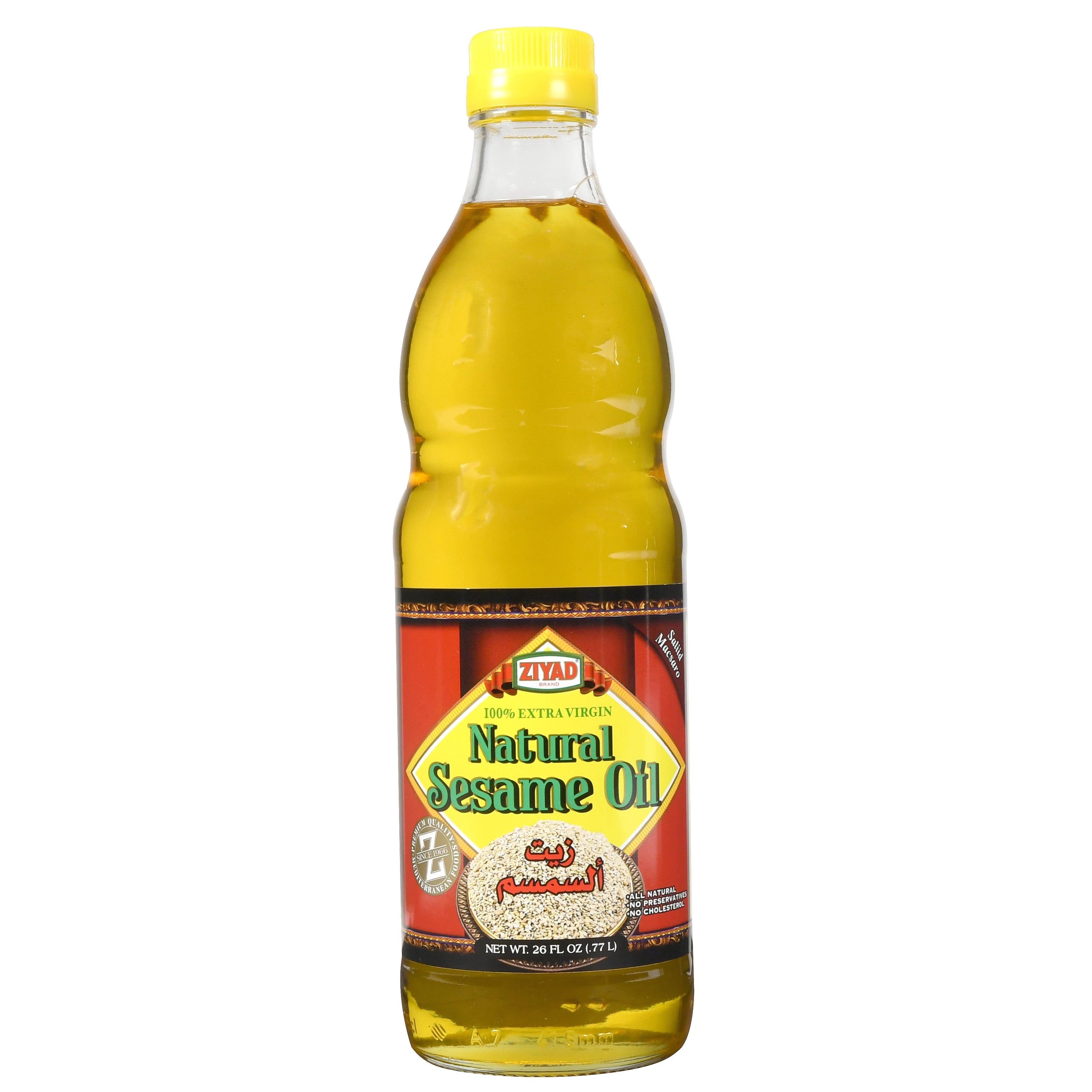 ZIYAD SESAME OIL GLASS BOTTLE 32 OZ