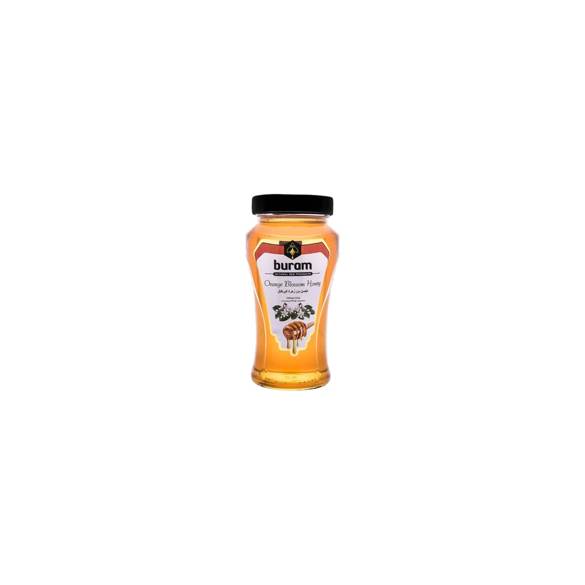 BURAM ORANGE BLOSSOM HONEY 17.6 OZ