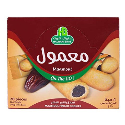 HALWANI MAAMOUL FINGER COOKIES 20 PCS