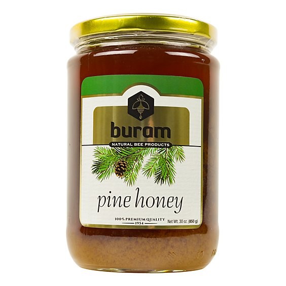 BURAM PINE HONEY NO COMB 30 OZ