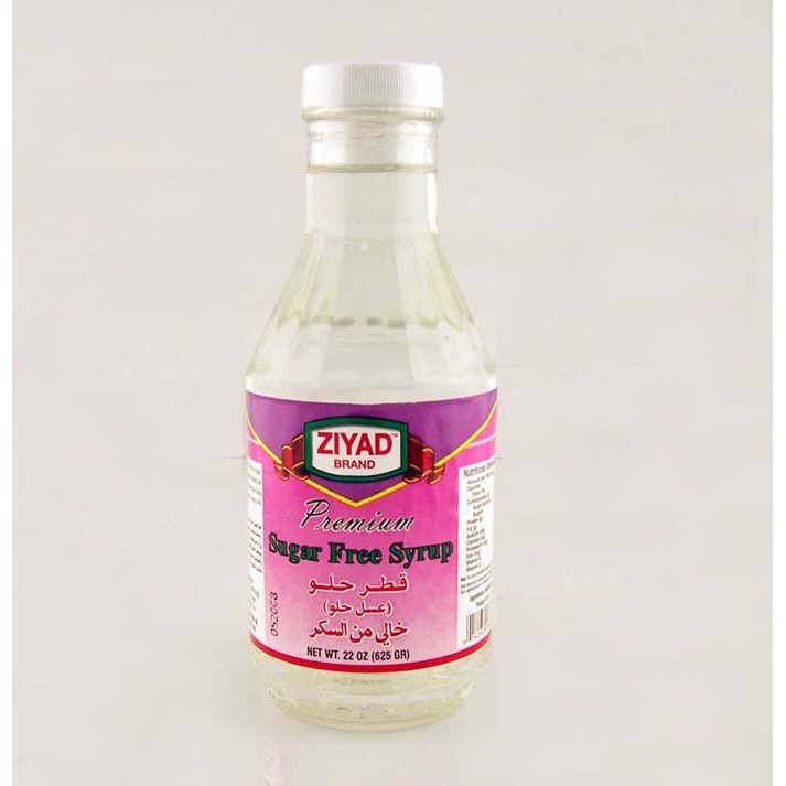 ZIYAD SUGAR FREE SYRUP 1.38 LBS