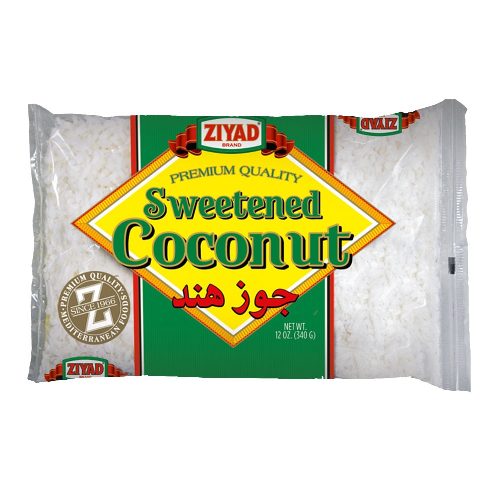 ZIYAD SWEETENED COCONUT 0.75 LBS