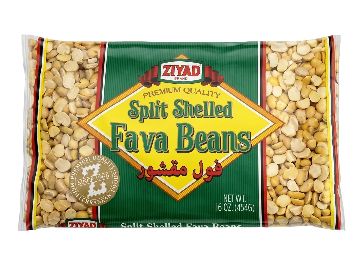 Ziyad Split Fava Beans 16 OZ