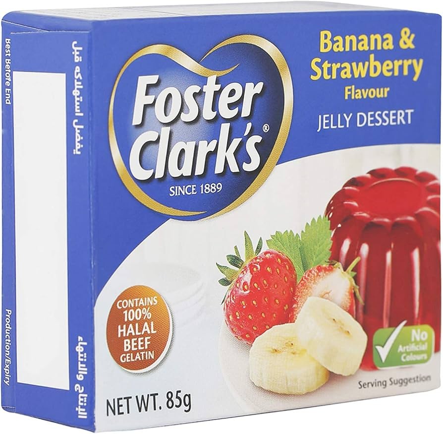 Foster Clark Banana Strawberry 85 GM